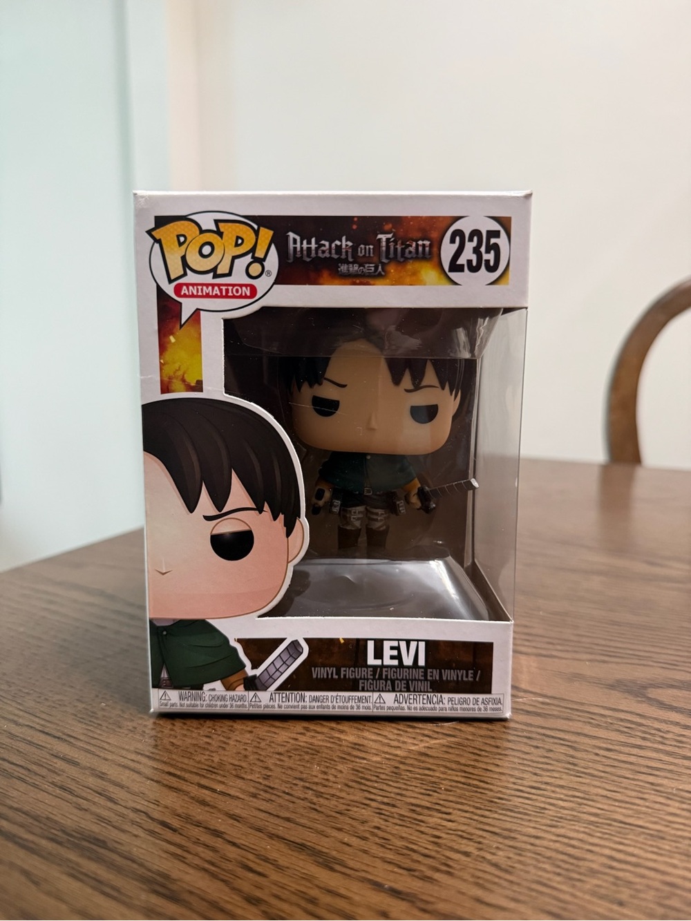 Levi Attack on Titan Funko Pop!
